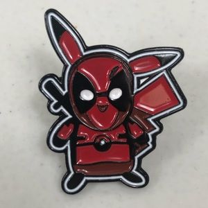 Pokemon Pikachu Deadpool Mash Up Hat Pin Pins Hats Lapel Hatpin